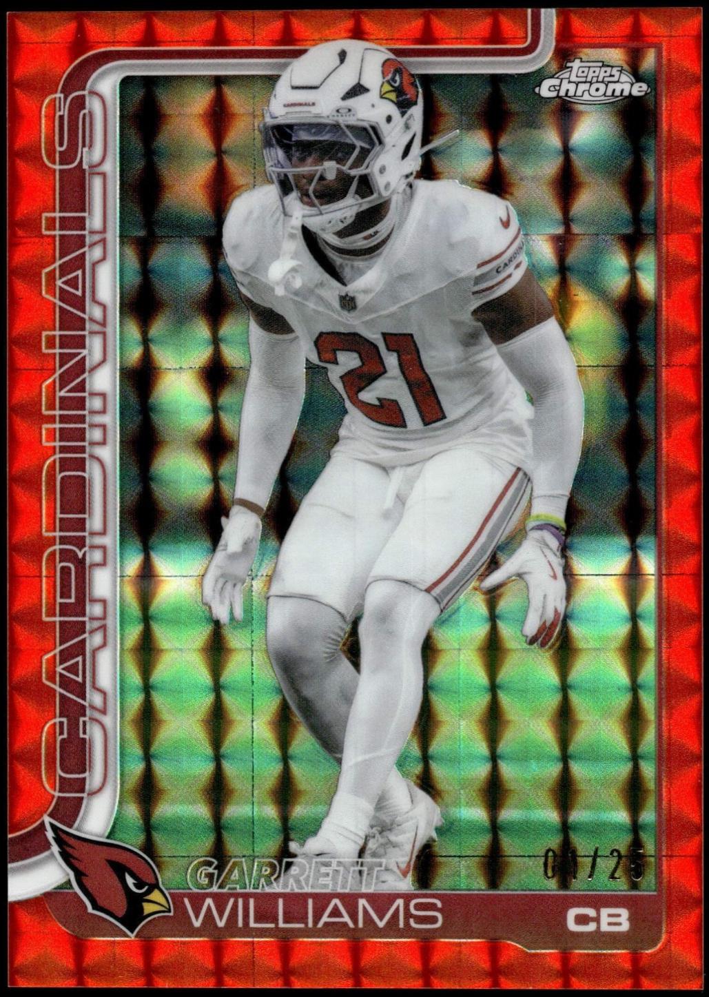 Garrett Williams [Orange Geometric Refractor] #6