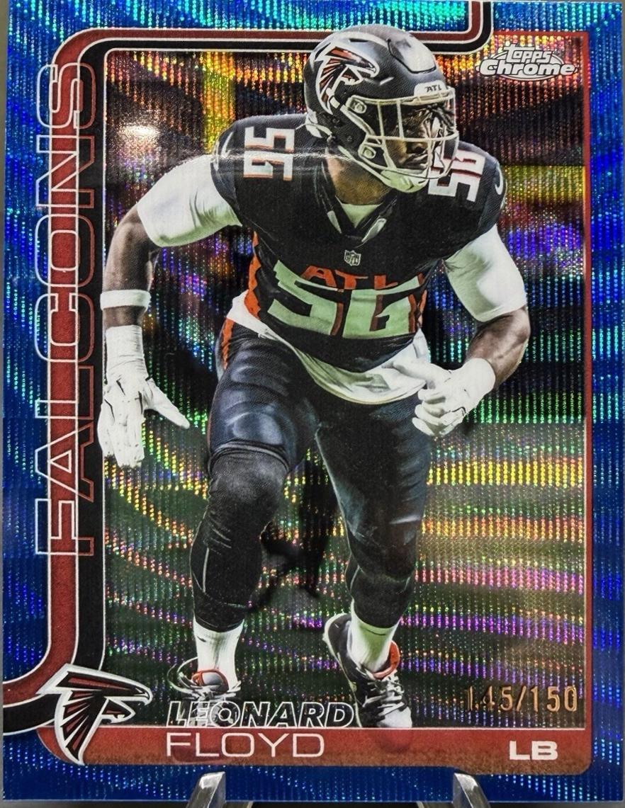Leonard Floyd [Blue Wave Refractor] #18