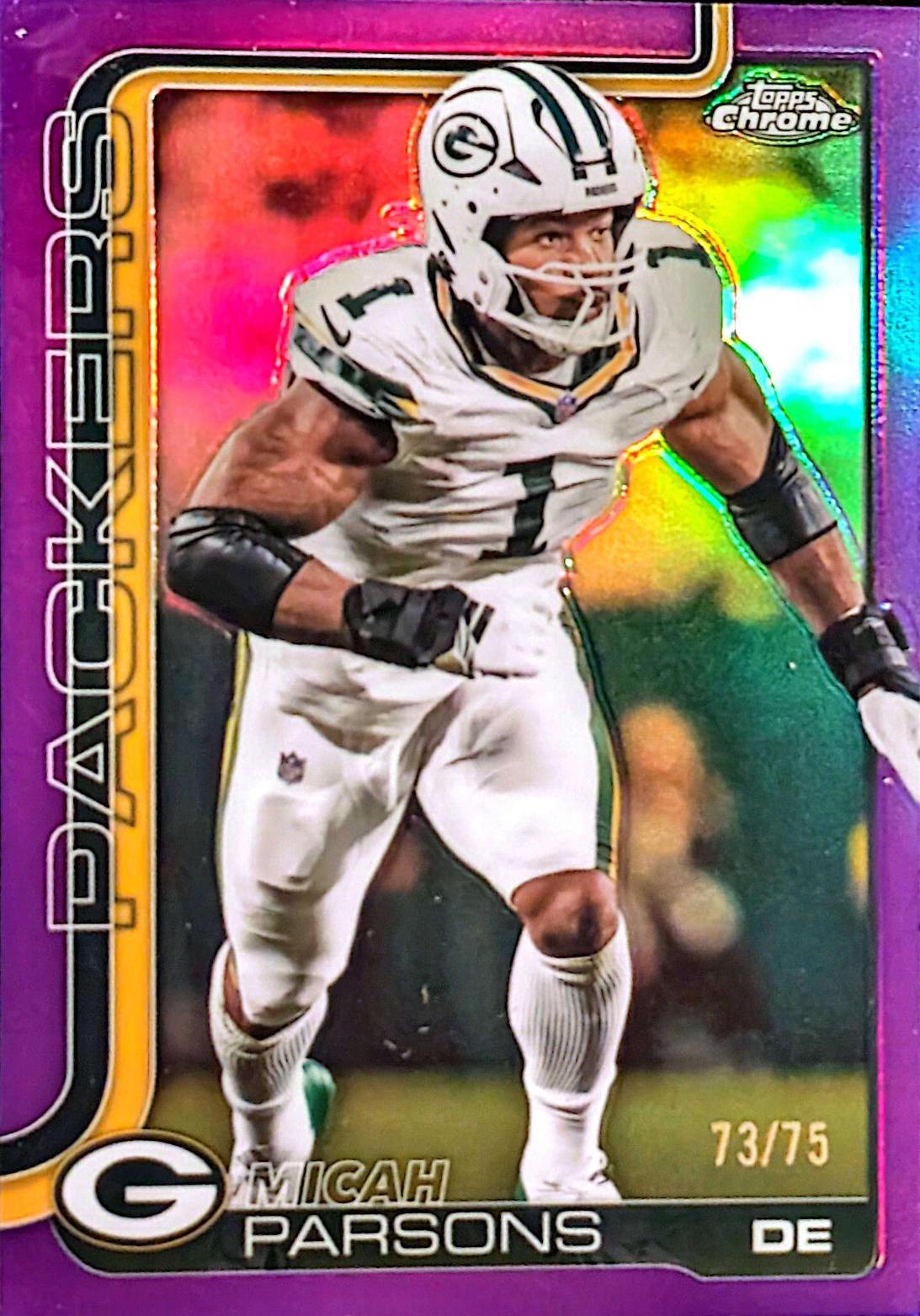 Micah Parsons [Purple Refractor] #77