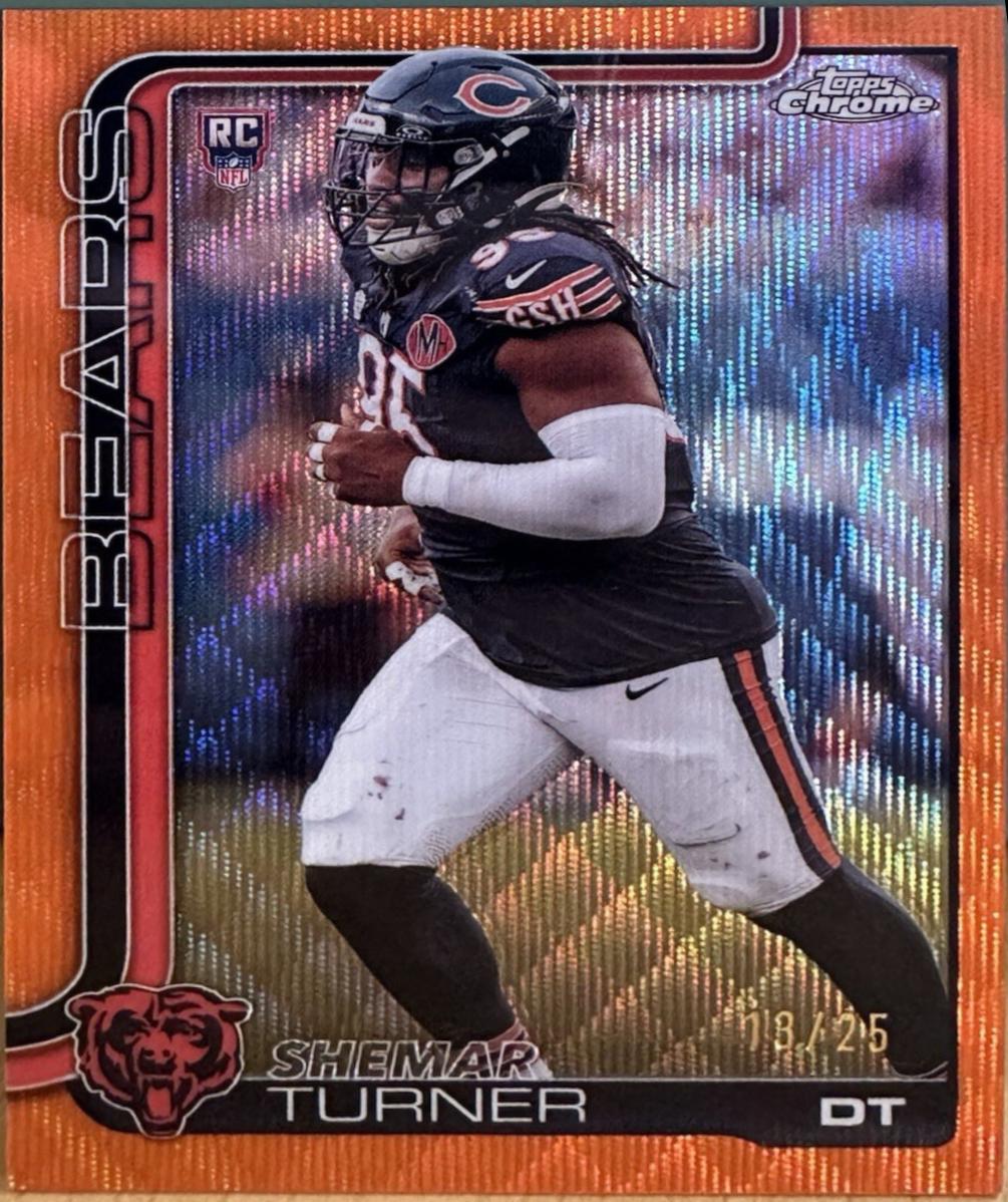 Shemar Turner [Orange Wave Refractor] #303