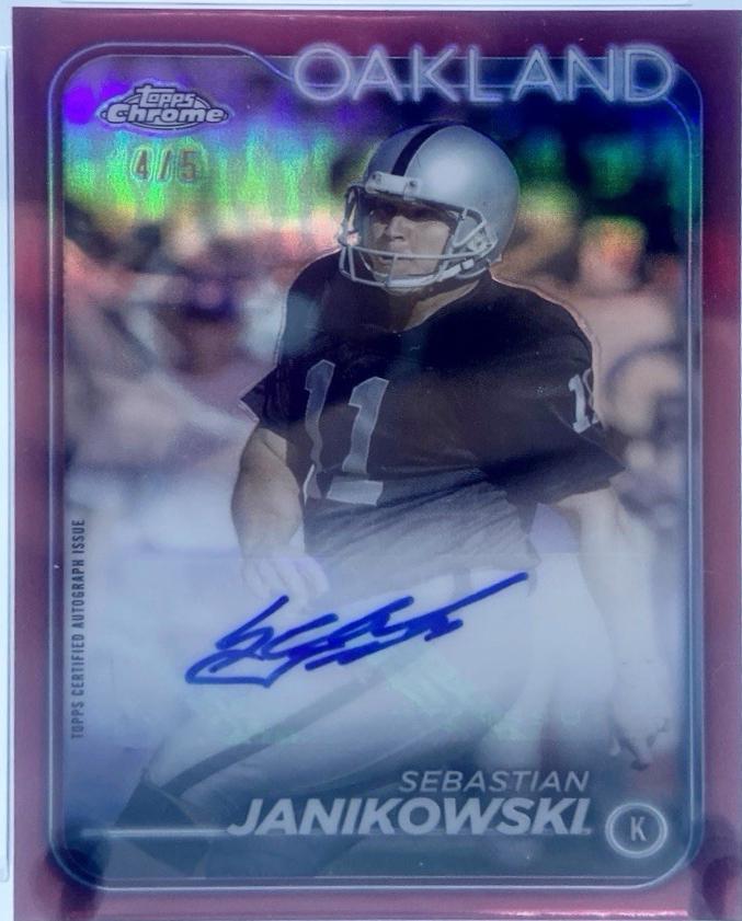 Sebastian Janikowski [Red Geometric Variation] #BA-SJA