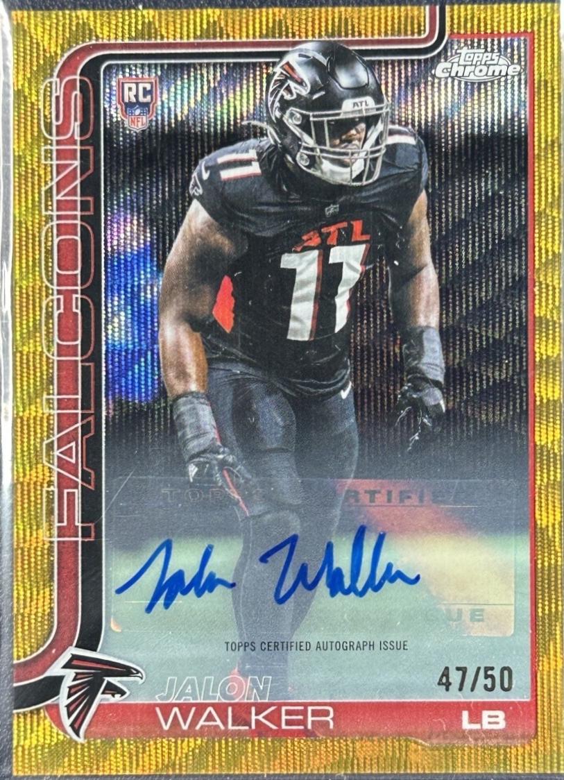 Jalon Walker [Gold Wave Refractor] #RA-JW