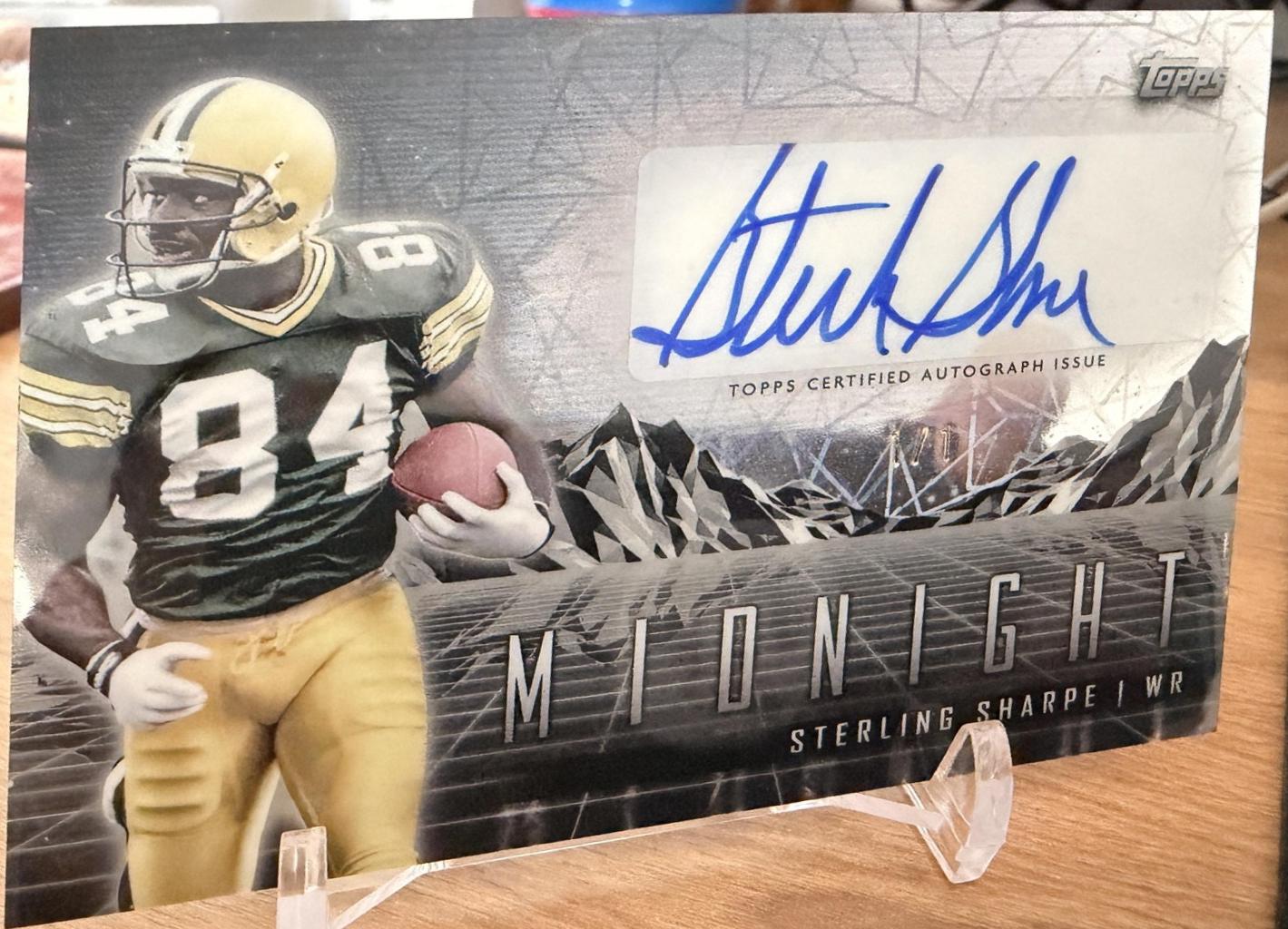 Sterling Sharpe [Black Light] #HZS-SS