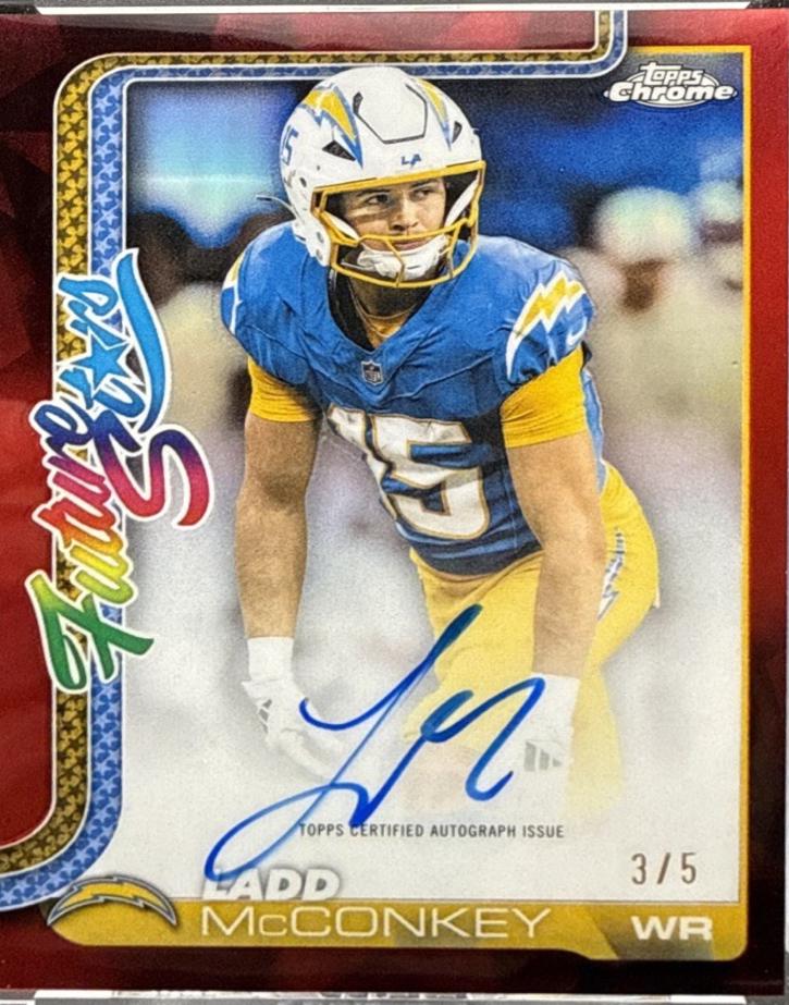 Ladd McConkey [Red Refractor] #FSA-LM
