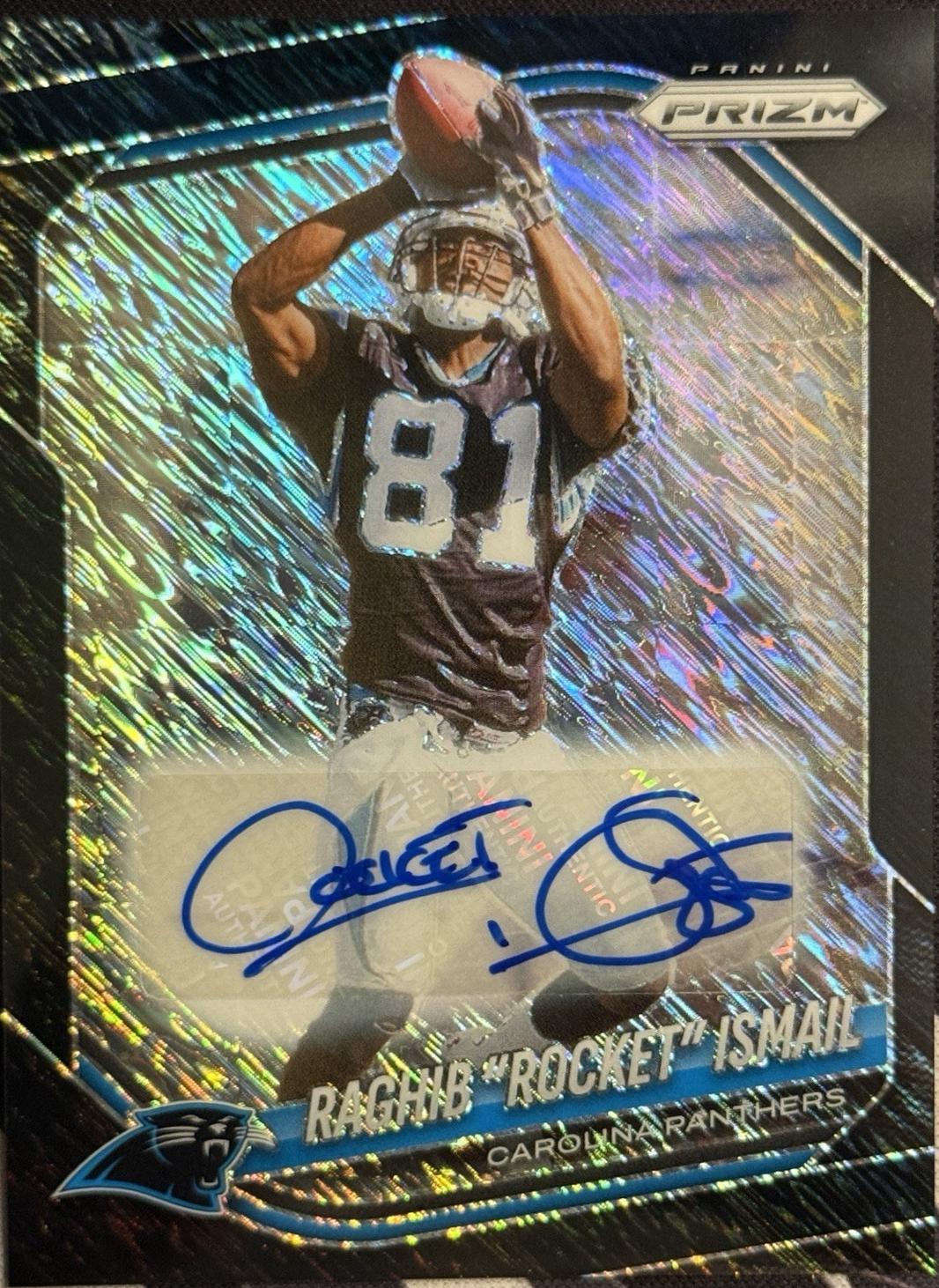 Raghib Rocket Ismail [Black Shimmer Autograph] #86