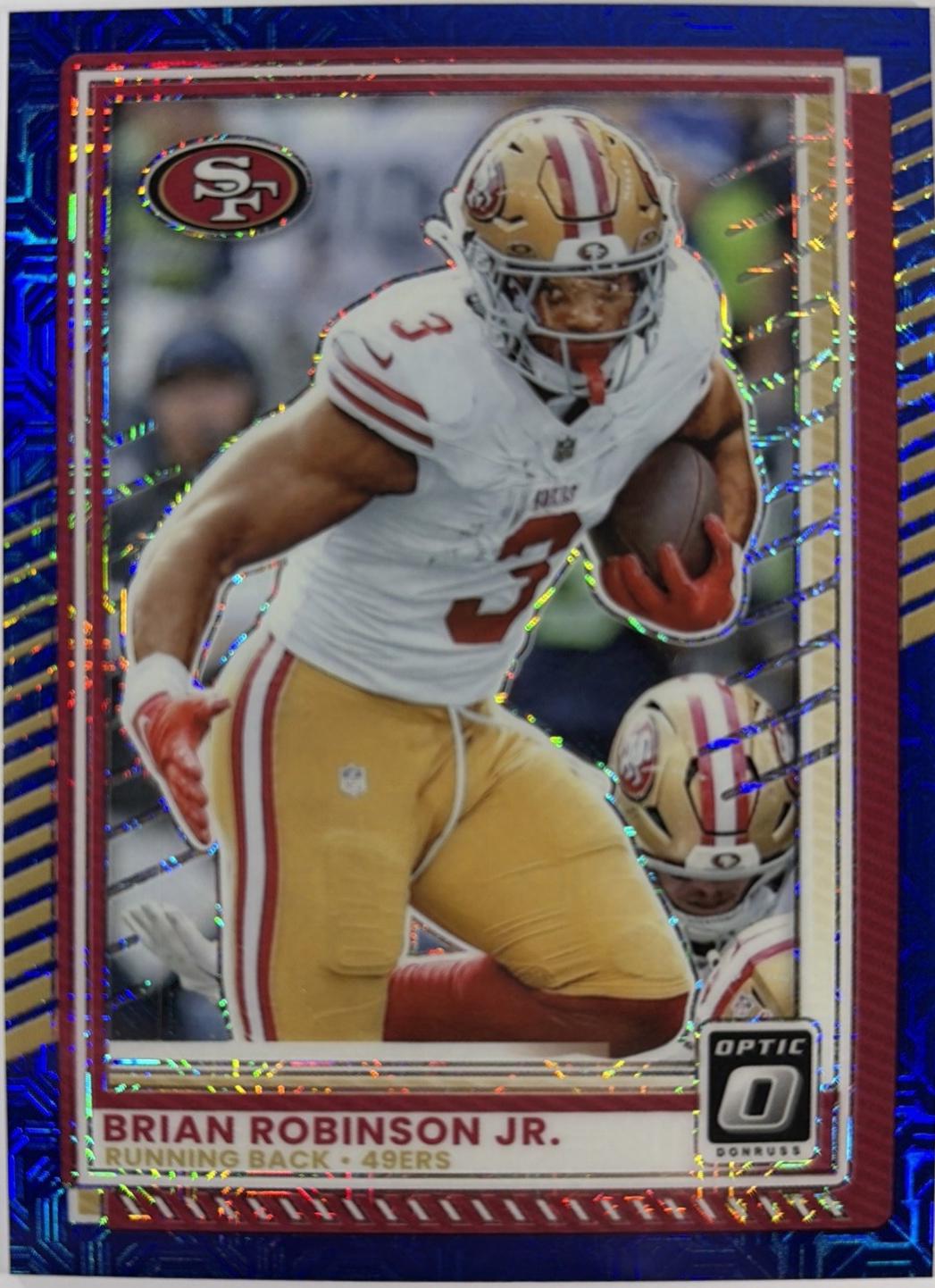 Brian Robinson Jr. [Blue Mojo] #25