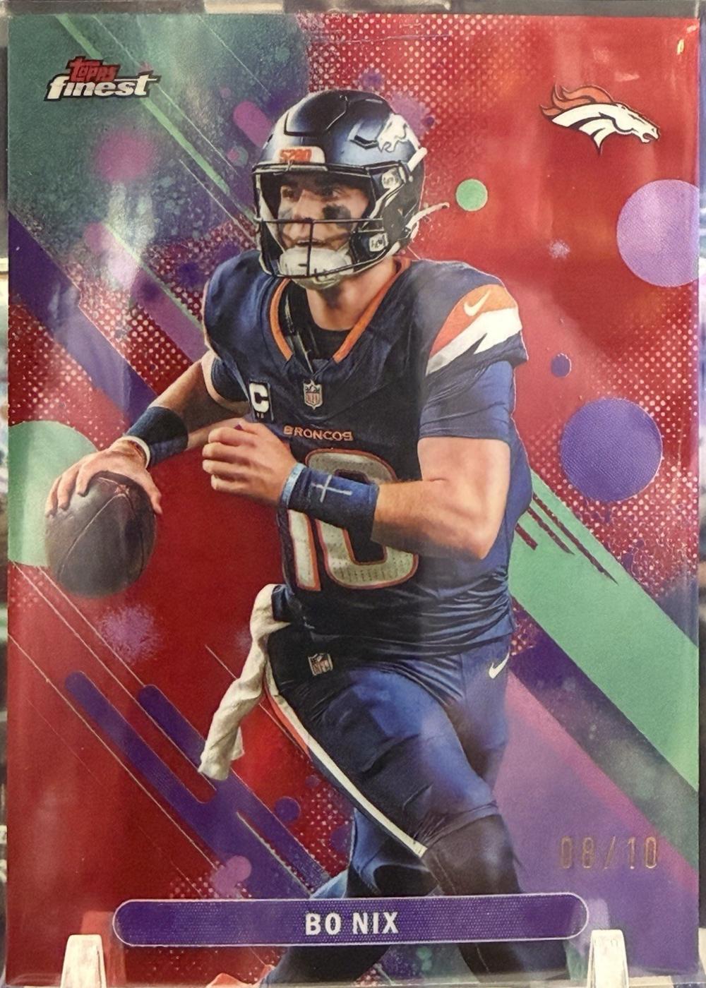Bo Nix [Red Refractor] #53
