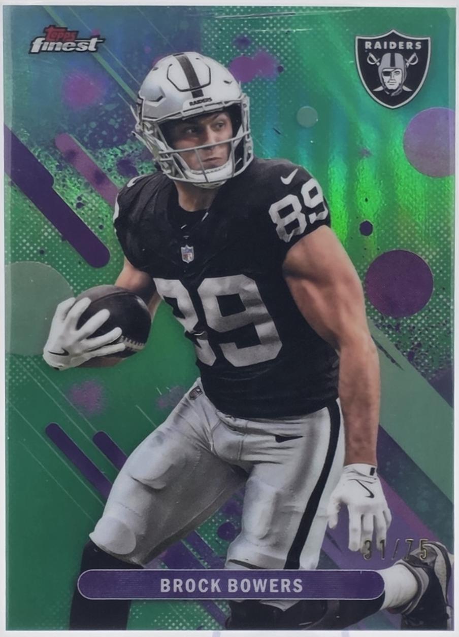 Brock Bowers [Green Geometric] #95