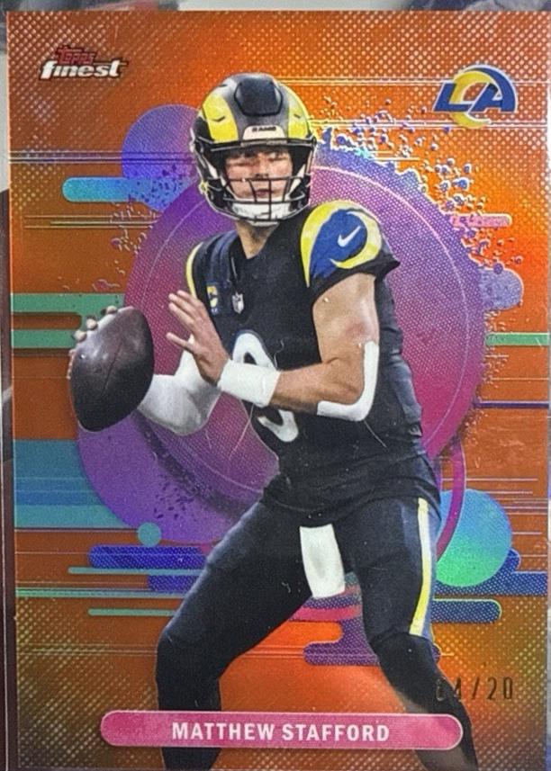 Matthew Stafford [Orange Refractor] #139