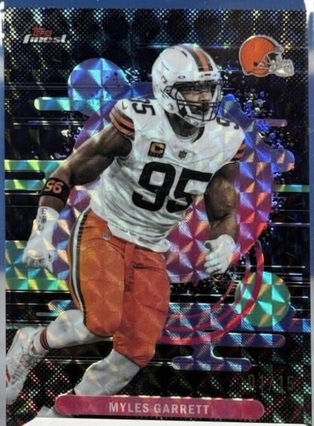 Myles Garrett [Black Geometric] #185