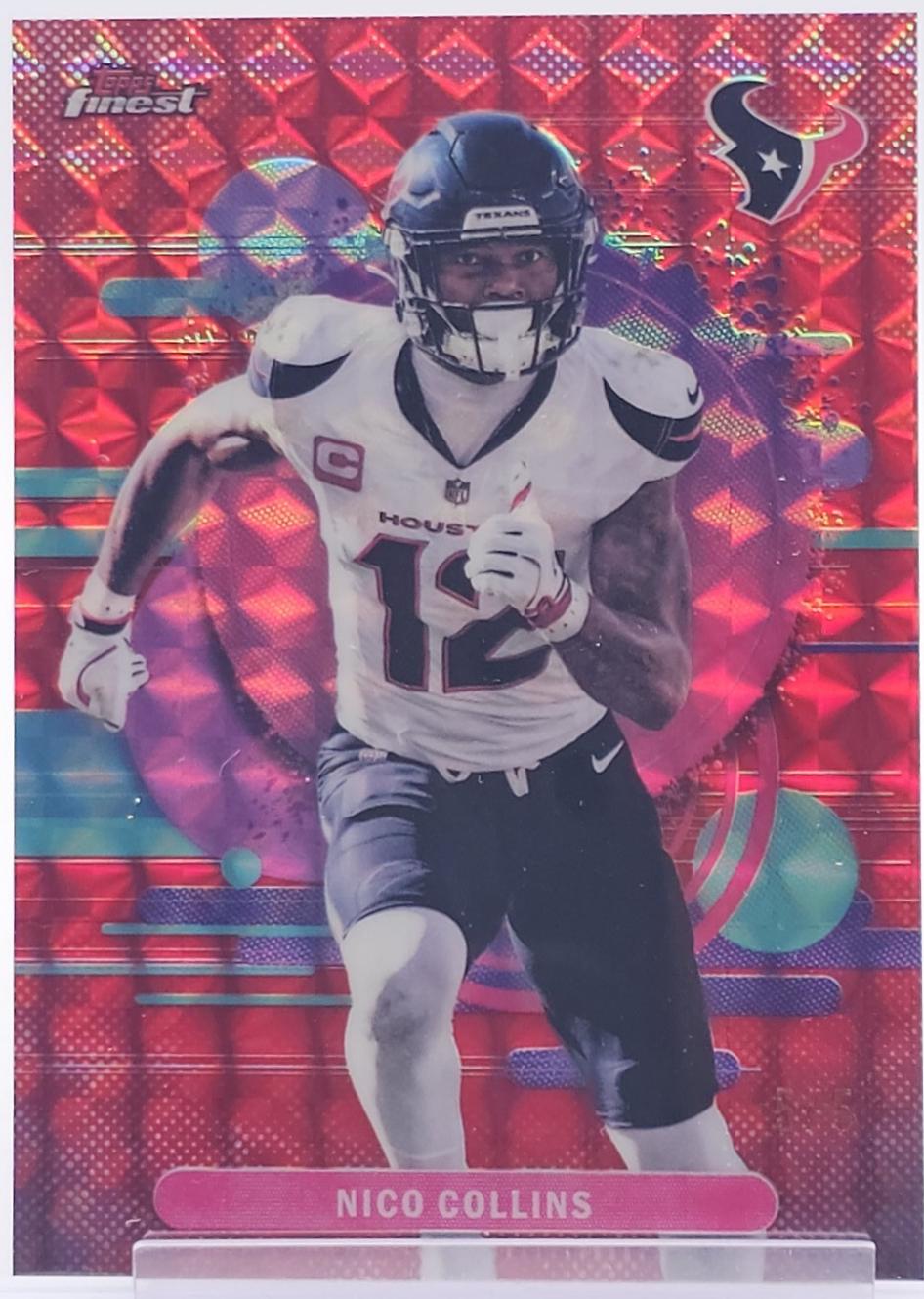 Nico Collins [Red Geometric] #165