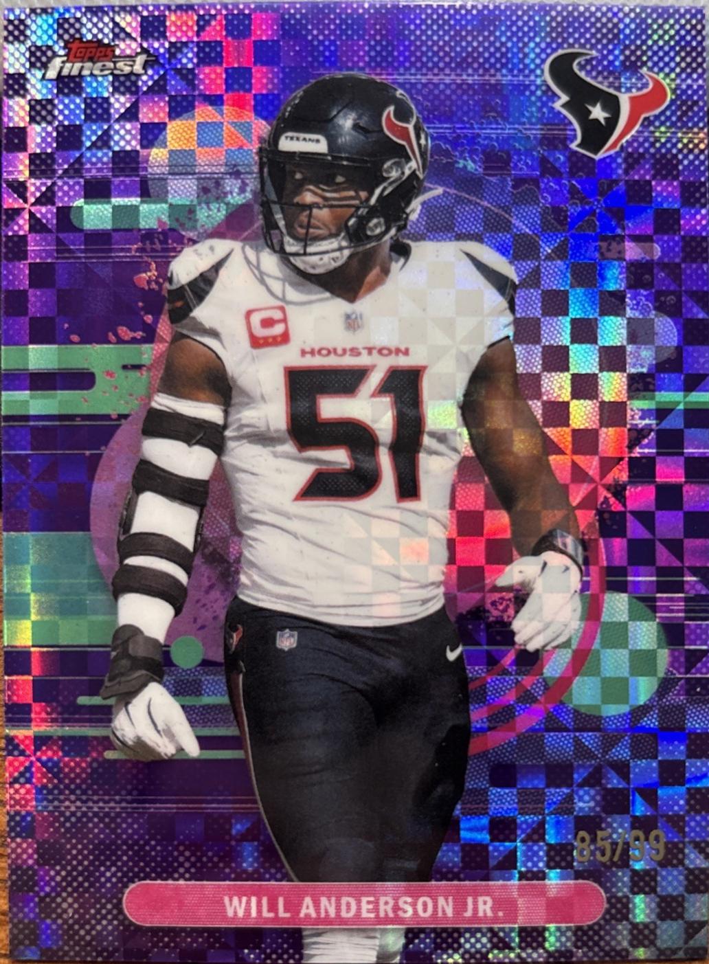 Will Anderson Jr. [Purple X-Fractor] #192