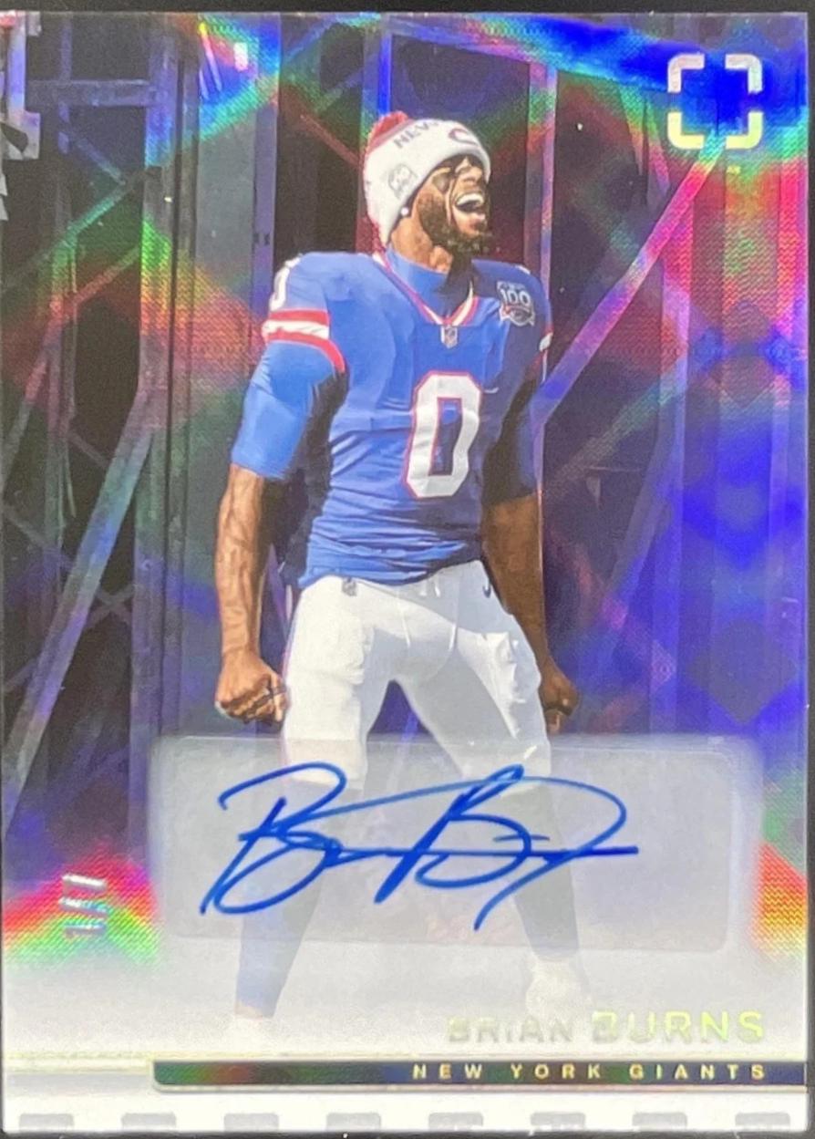 Brian Burns [White Autograph] #16