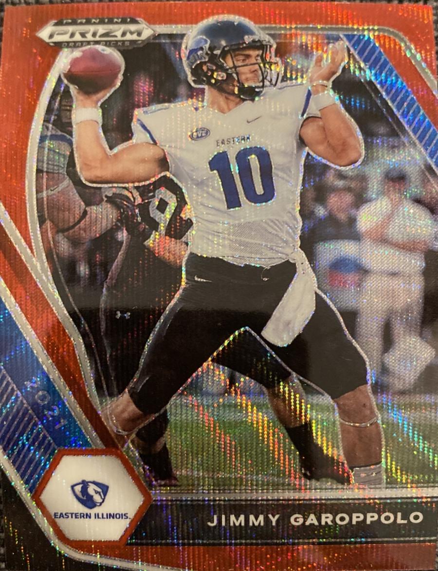 Jimmy Garoppolo [Ruby Wave Prizm] #27