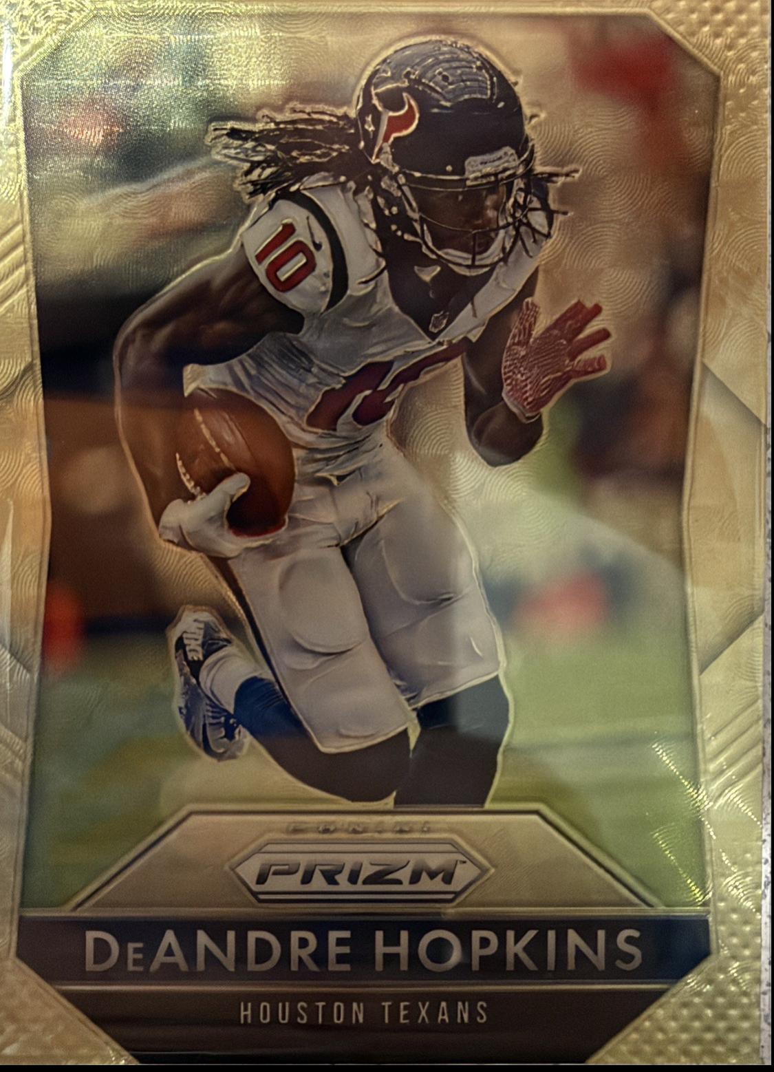 DeAndre Hopkins [Gold Vinyl Prizm] #160