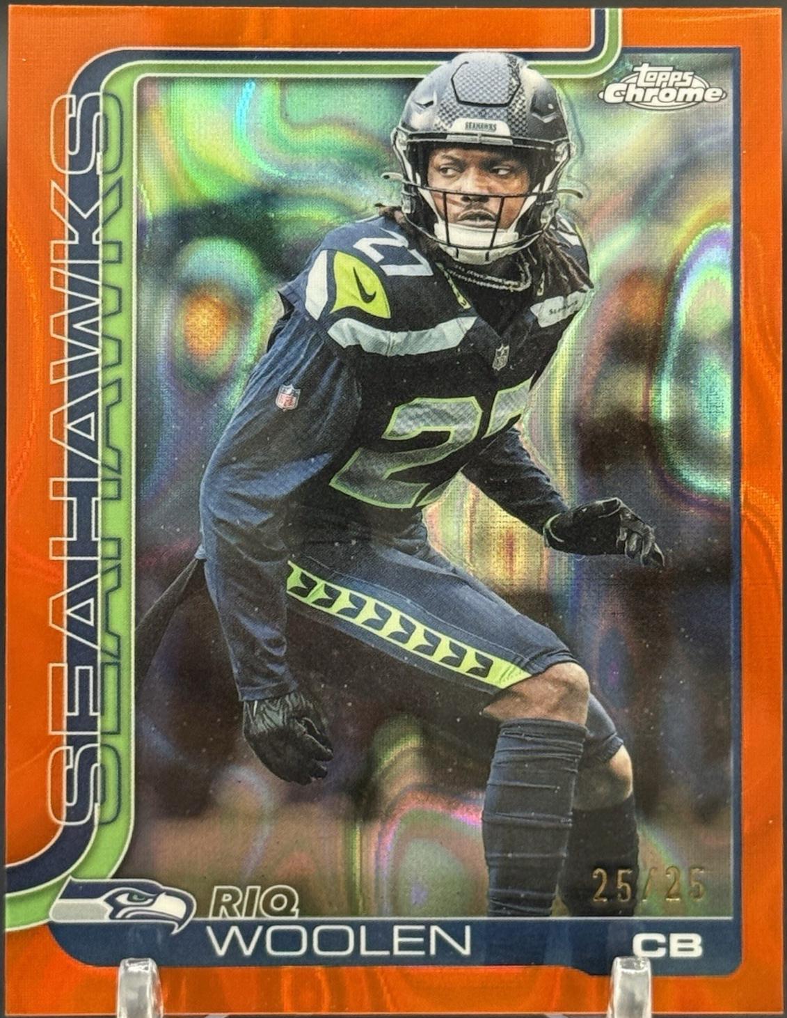Riq Woolen [Orange Wave Refractor] #278