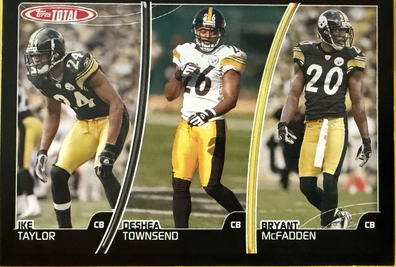 Ike Taylor, Deshea Townsend, Bryant McFadden [Black] #421