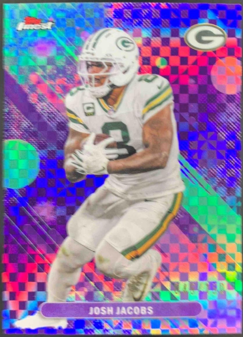 Josh Jacobs [Purple X-Fractor] #76