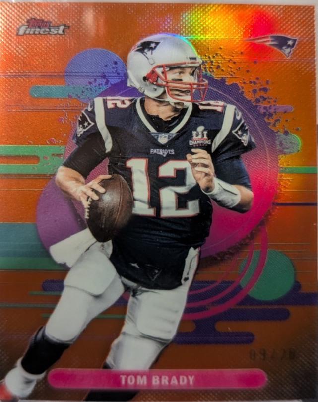 Tom Brady [Orange Refractor] #197