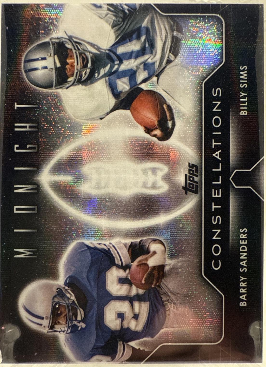 Barry Sanders / Billy Sims [Midnight] #C-7