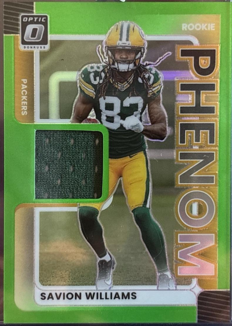 Savion Williams [Neon Green] #RPBH-SWS