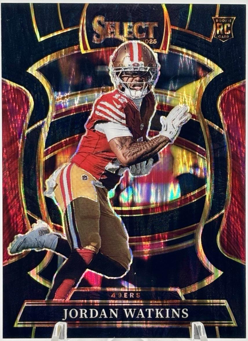 Jordan Watkins [Black Prizm Shock] #18