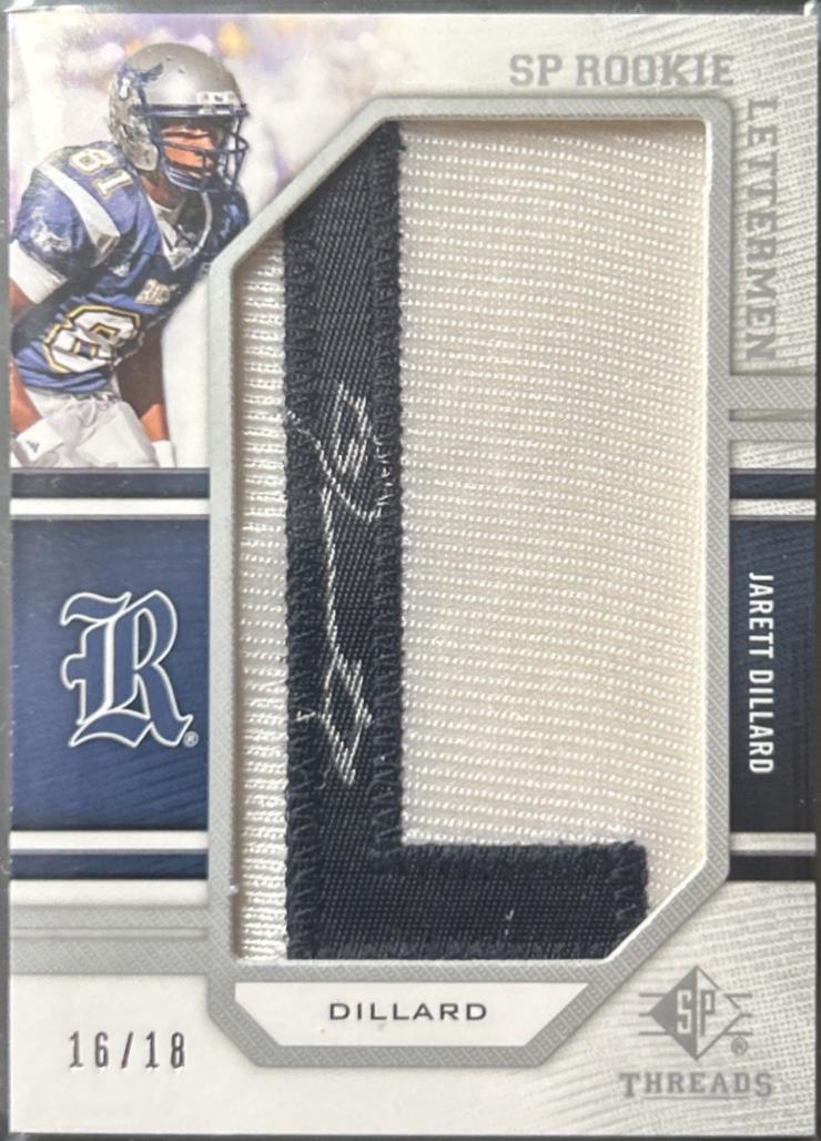 Jarett Dillard [Rookie Lettermen College Autograph] #247