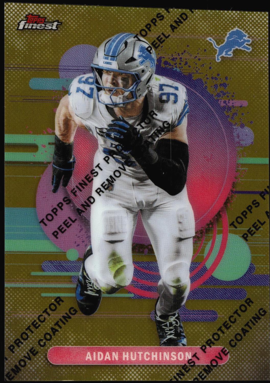 Aidan Hutchinson [Gold Refractor] #186