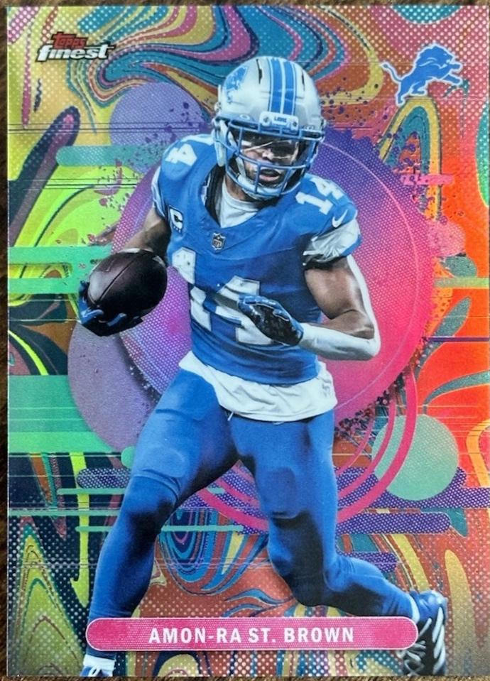 Amon-Ra St. Brown [Oil Spill Refractor] #164