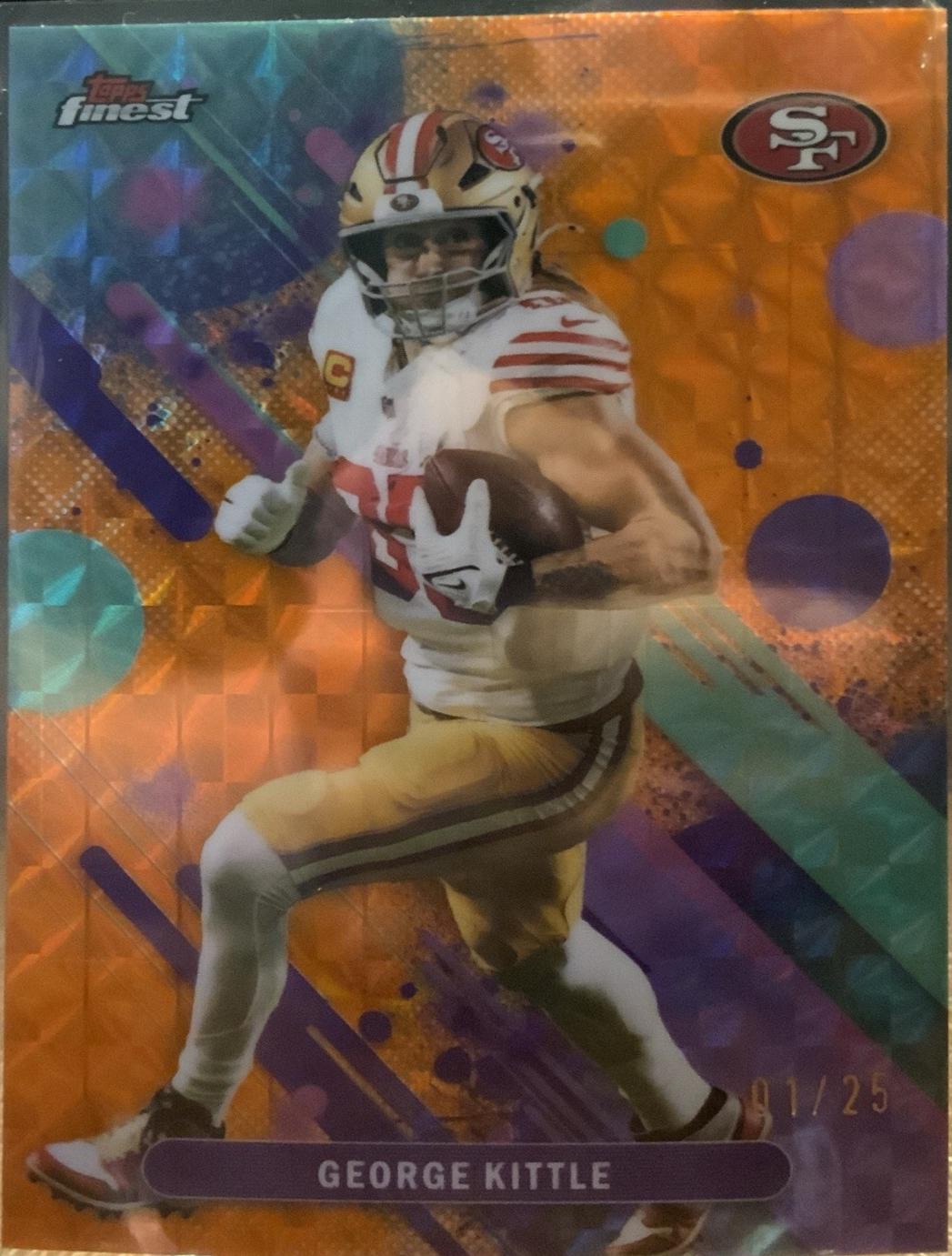 George Kittle [Orange Refractor] #96