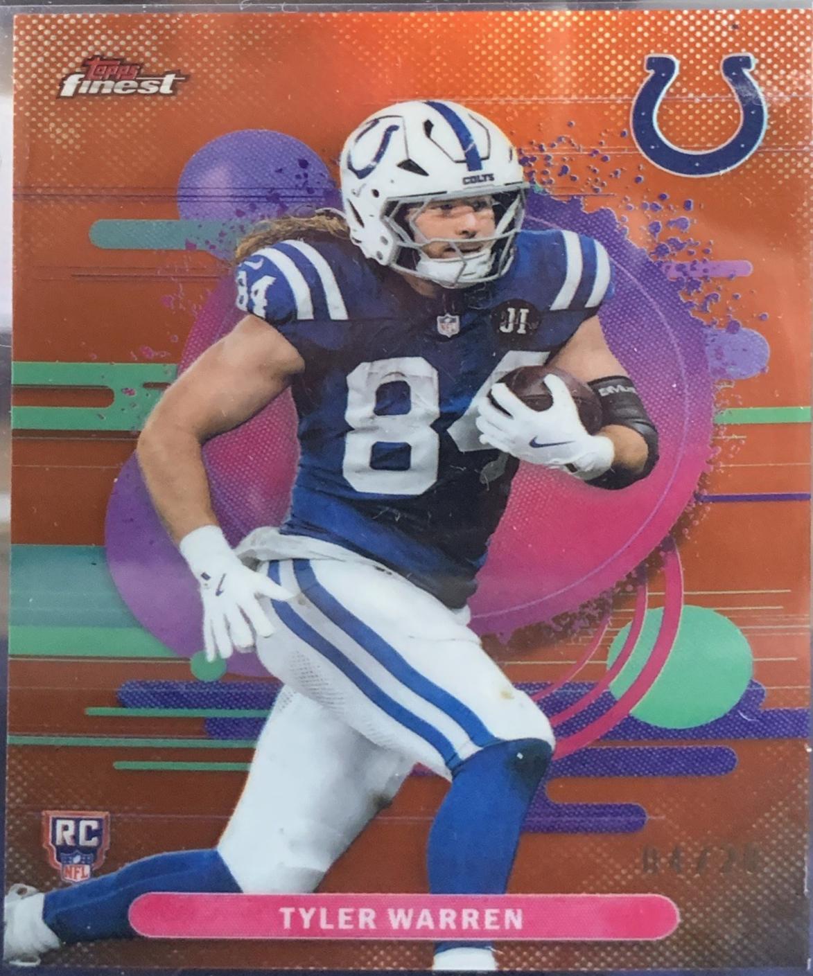 Tyler Warren [Orange Refractor] #120