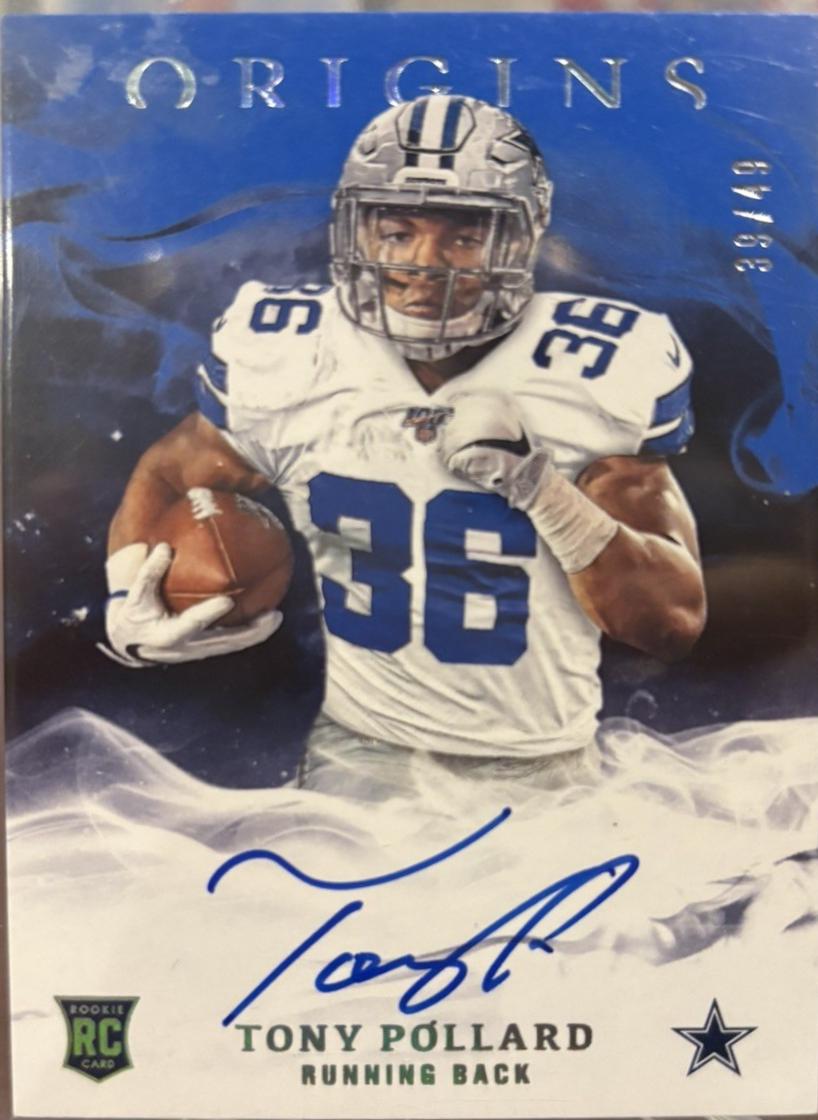 Tony Pollard [Blue] #RA-TP