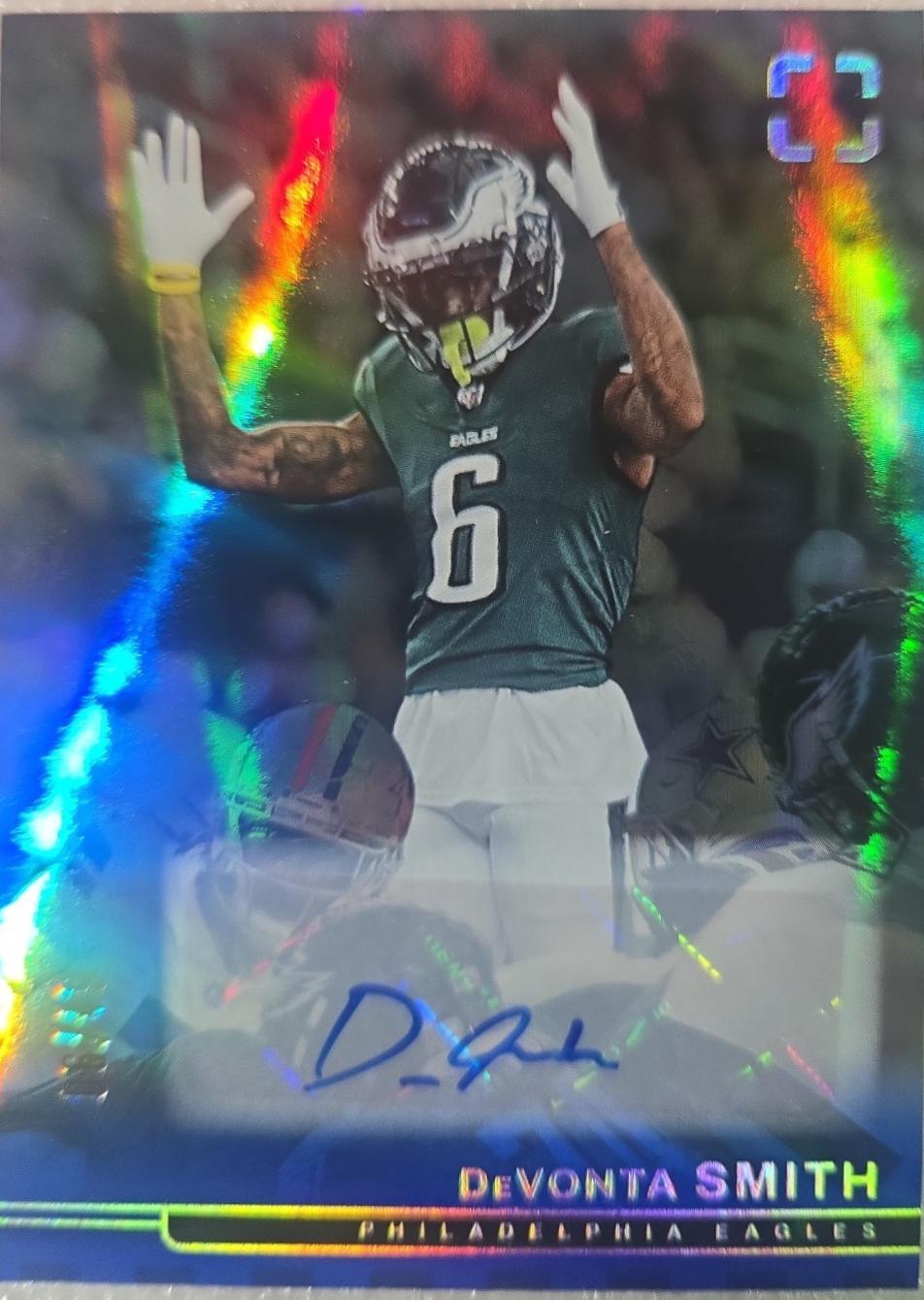 DeVonta Smith [Blue Autograph] #20