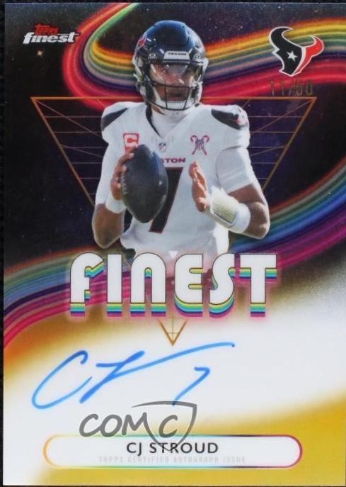 CJ Stroud [Gold Refractor] #FA-CJS
