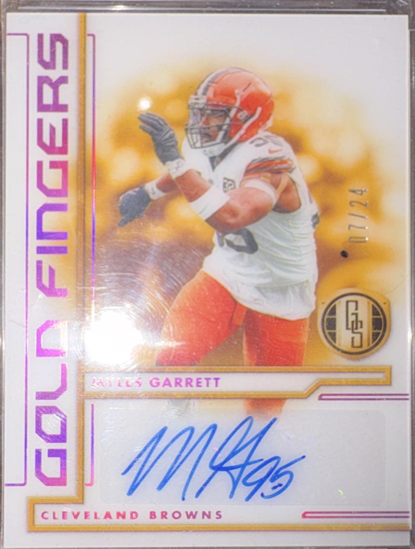 Myles Garrett [Rose Gold] #GF-MG