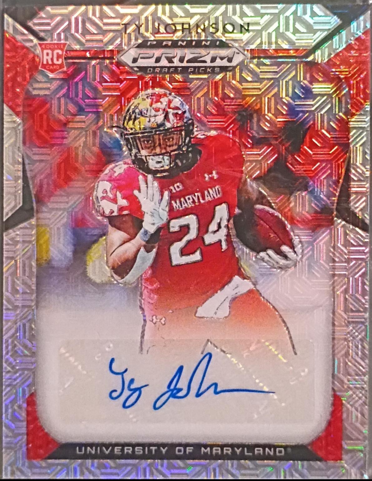 Ty Johnson [Autograph Mojo Prizm] #239