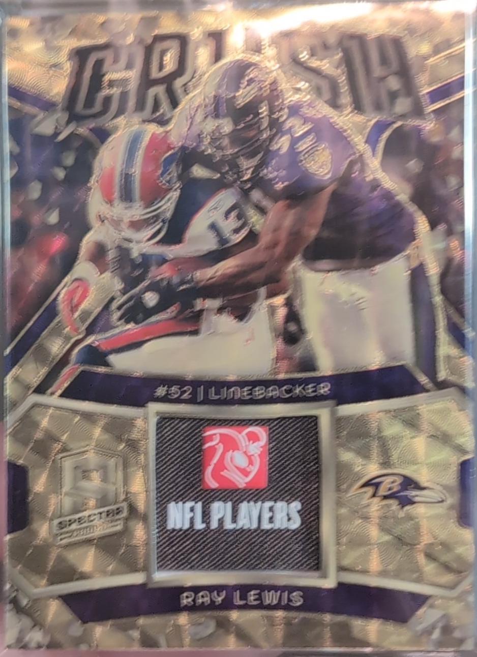 Ray Lewis [Gold] #CRU-RLS
