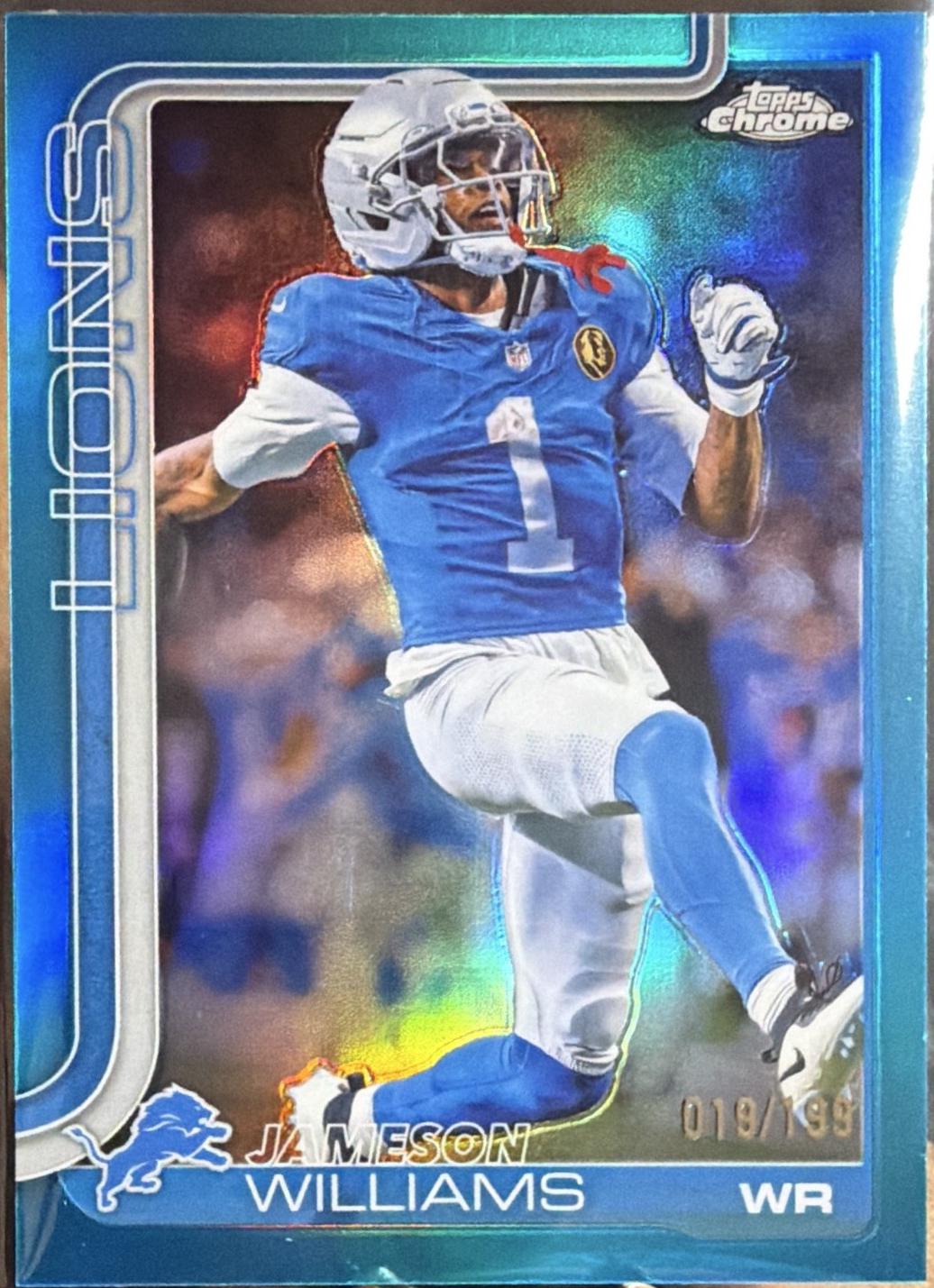 Jameson Williams [Leather Blue] #97