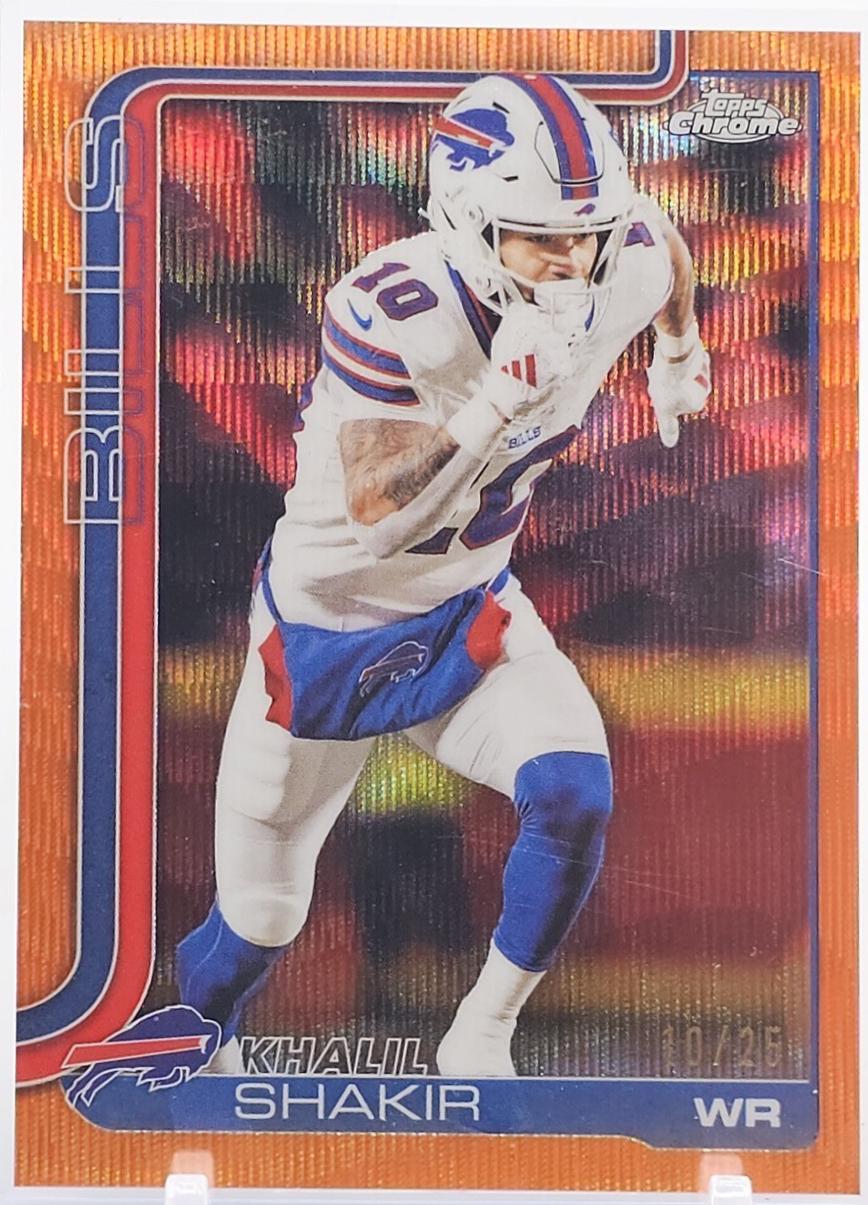 Khalil Shakir [Orange Wave Refractor] #32