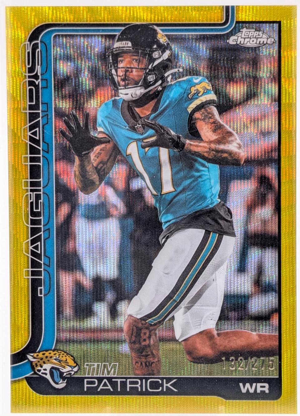 Tim Patrick [Yellow Wave Refractor] #96