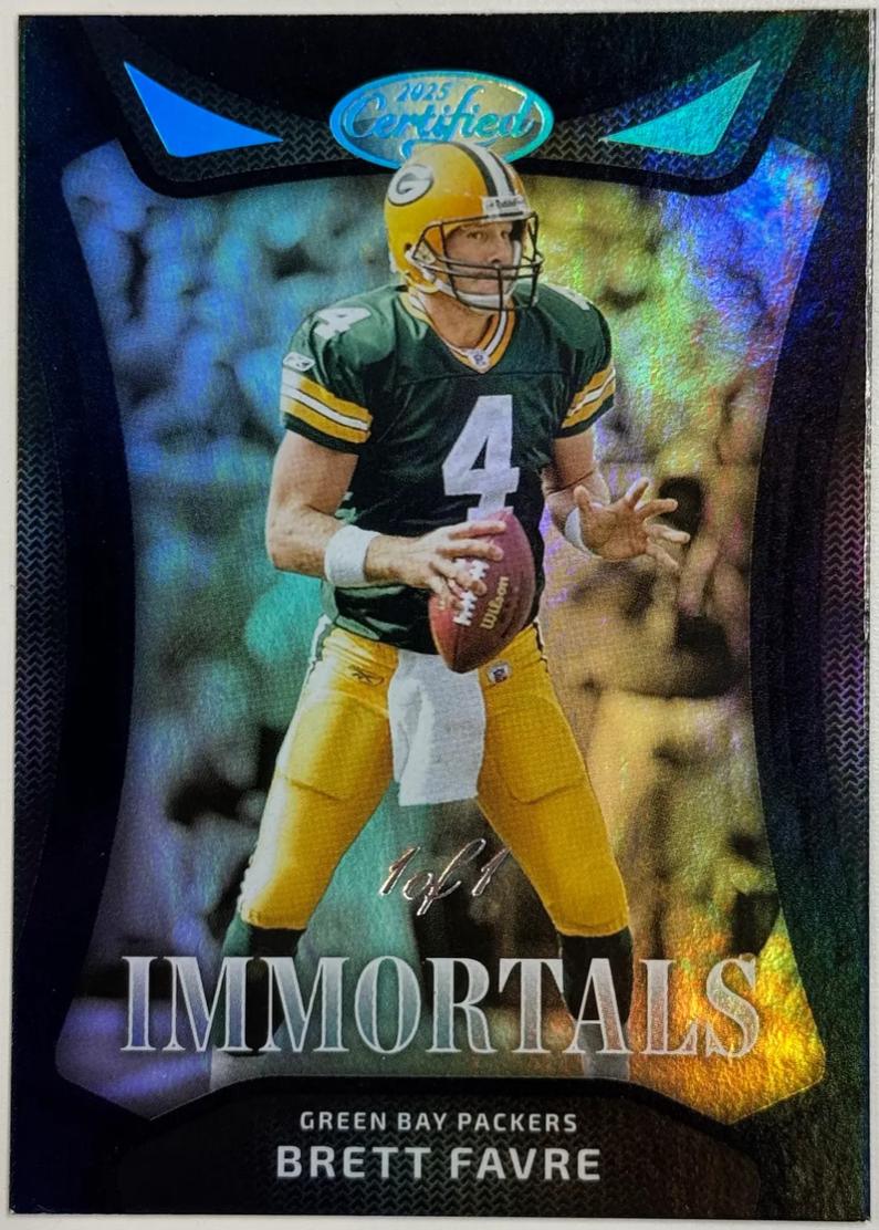 Brett Favre [Mirror Black] #IM-BFE