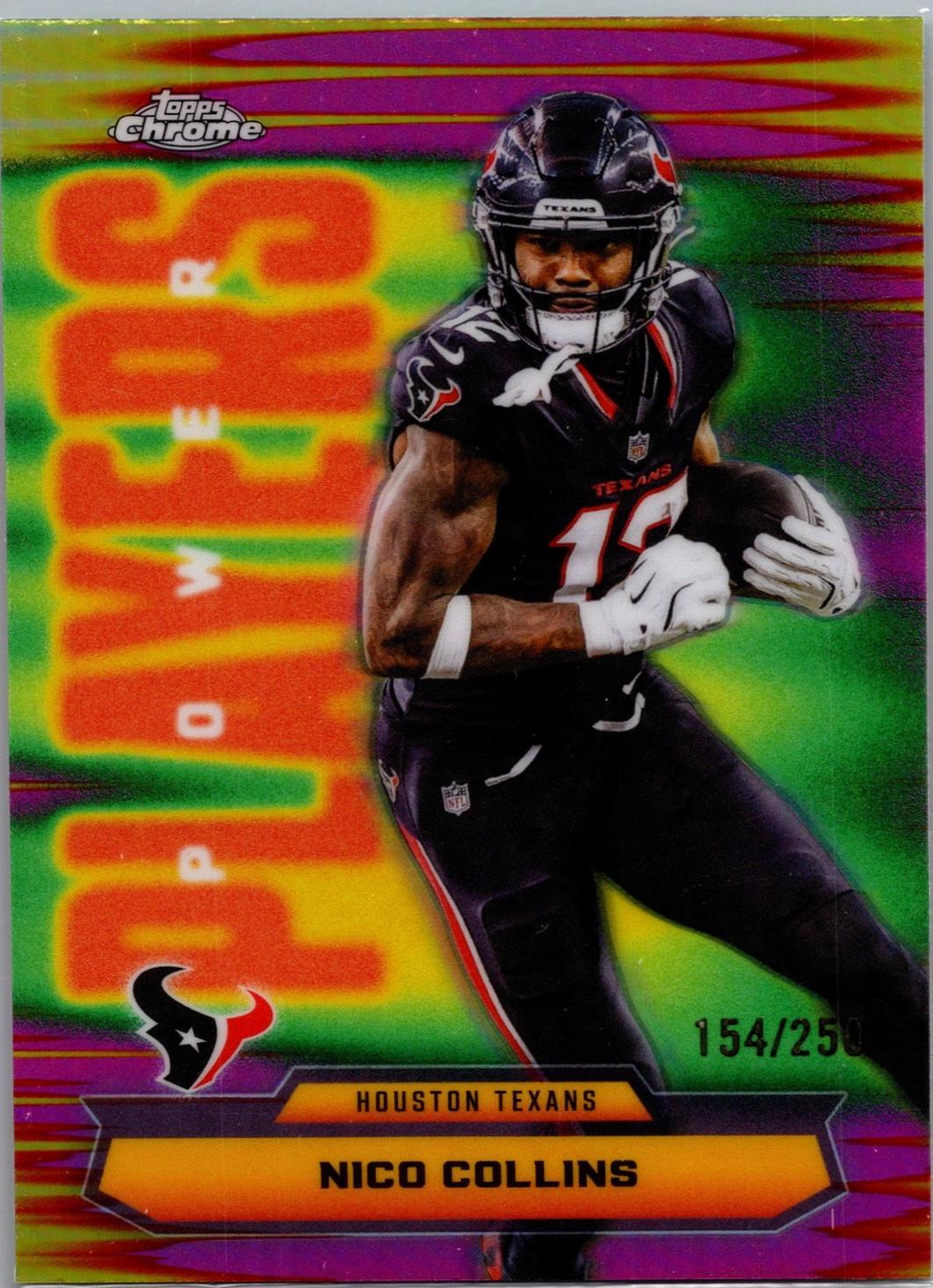 Nico Collins [Pink Refractor] #PP-30