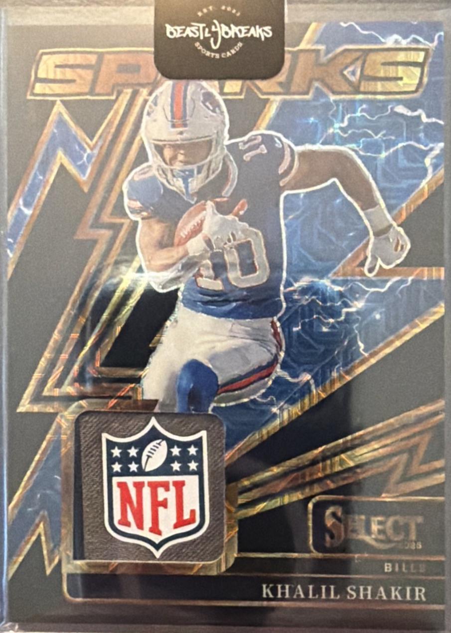 Khalil Shakir [Black Laundry NFL Shield] #SPK-KSR