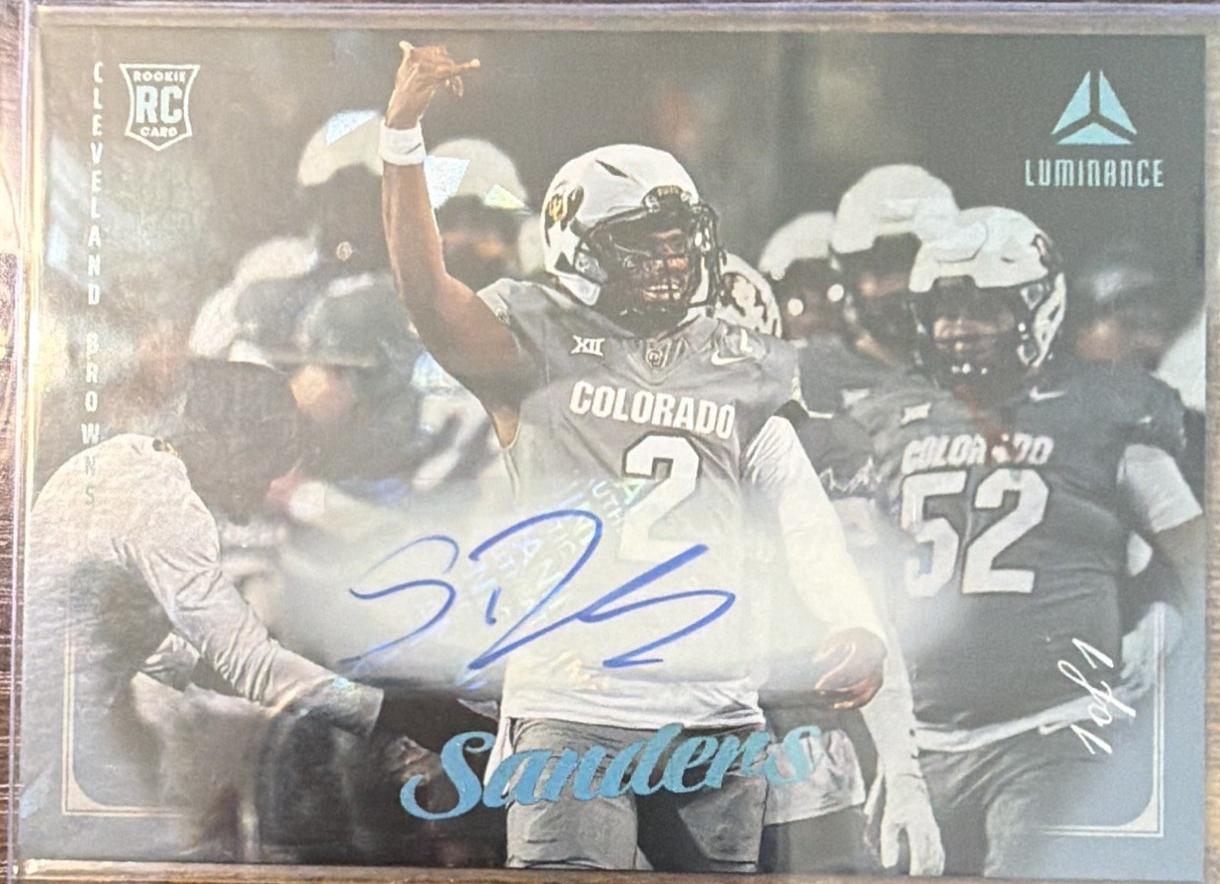 Shedeur Sanders [Platinum Autograph] #176