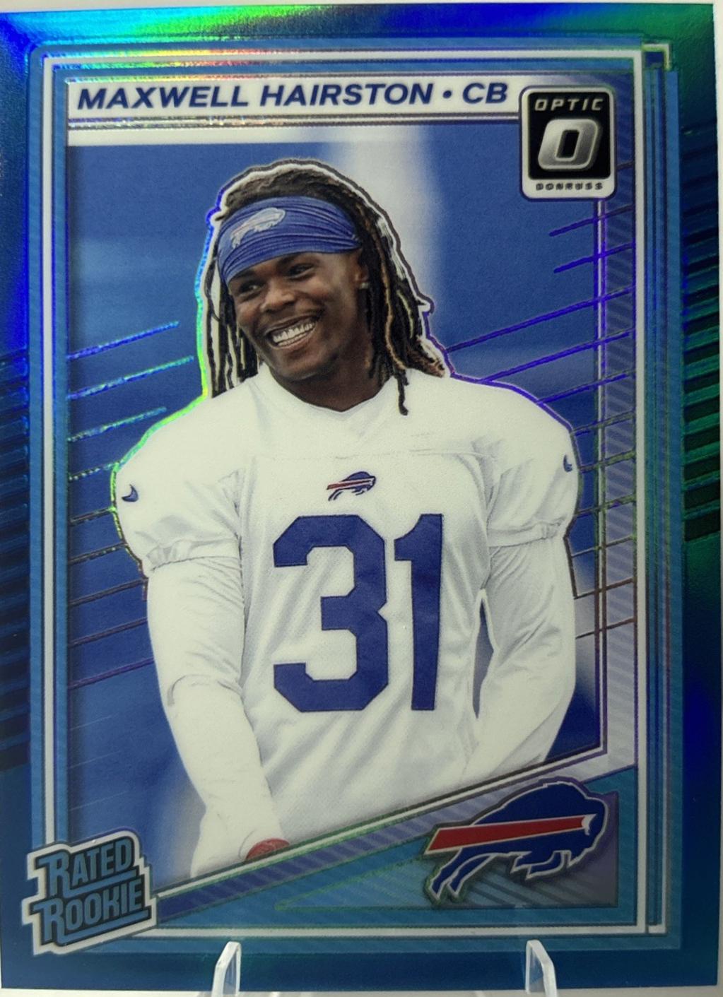 Maxwell Hairston [Neon Blue] #286