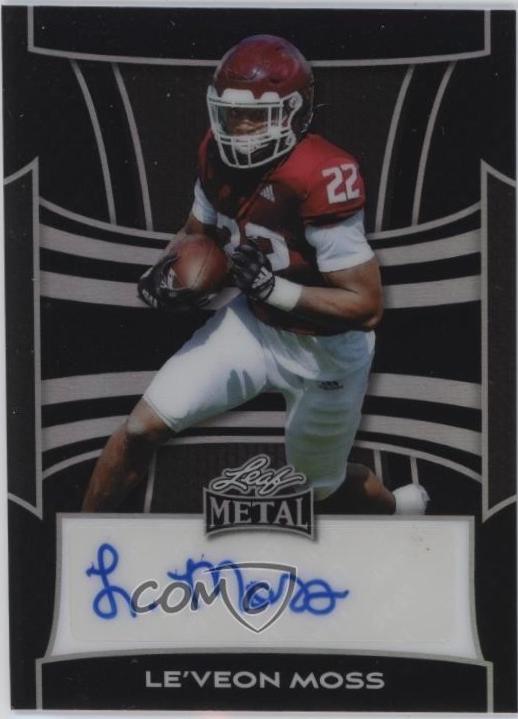 Le'Veon Moss [Crystal Black] #BA-LVM