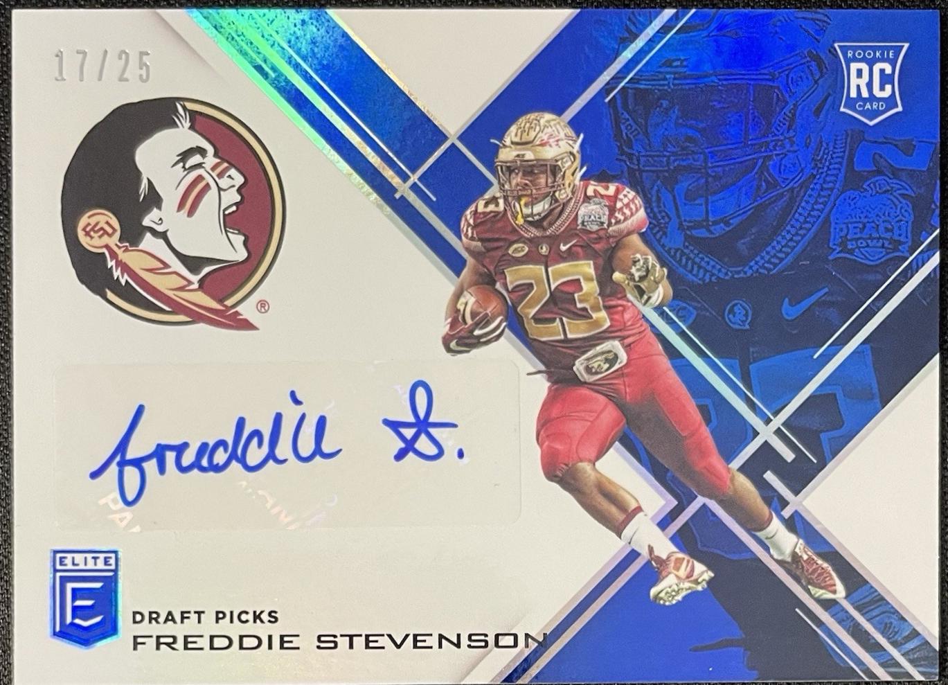 Freddie Stevenson [Autographs Blue] #254