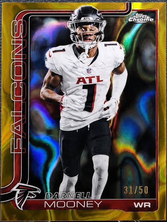 Darnell Mooney [Leather Gold] #11