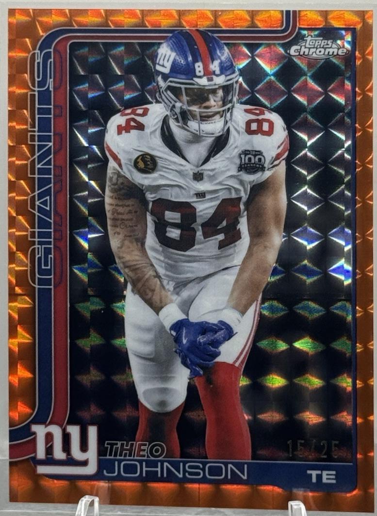 Theo Johnson [Orange Wave Refractor] #233