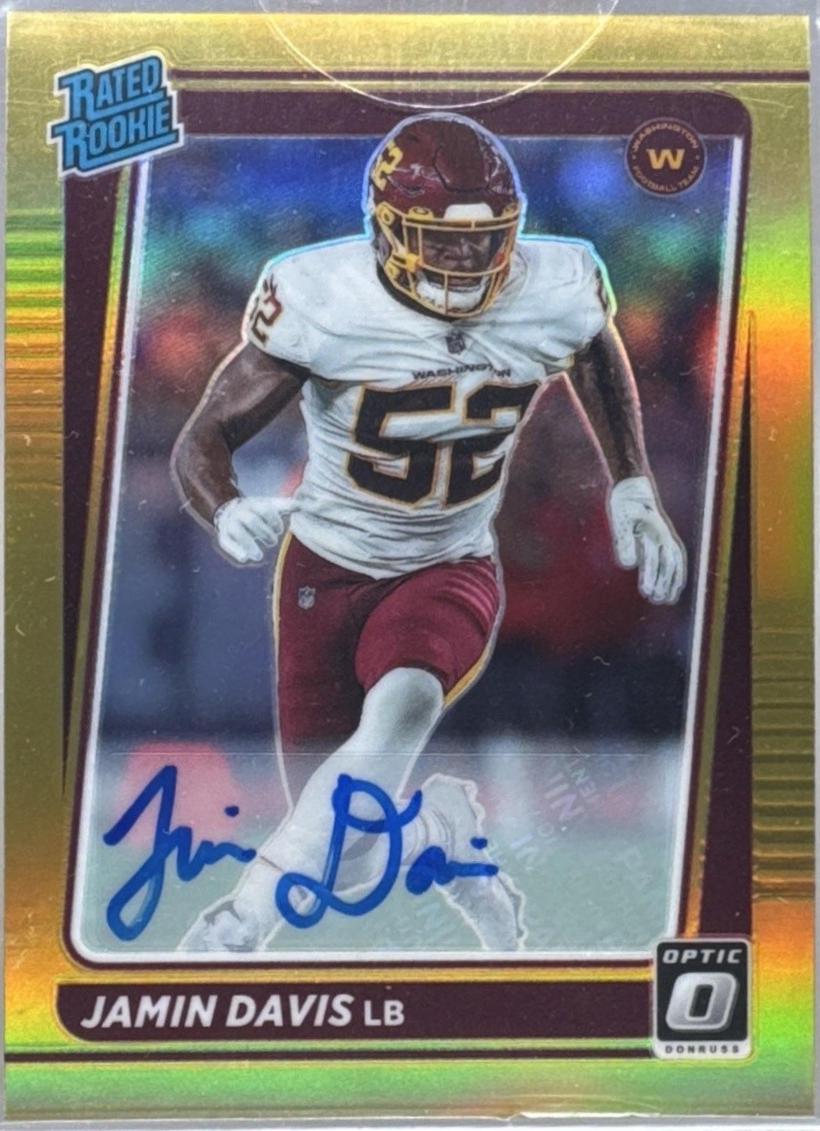 Jamin Davis [Gold] #247